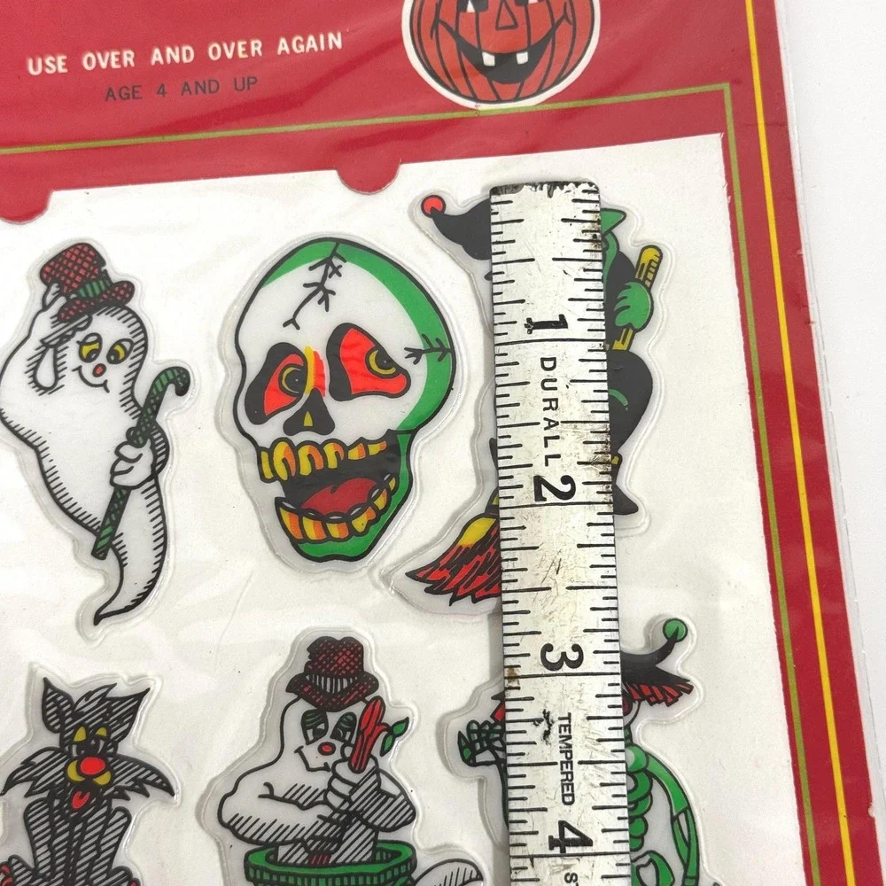 Vintage Halloween Puffy Stickers: 3D Halloween Stick-ums 8